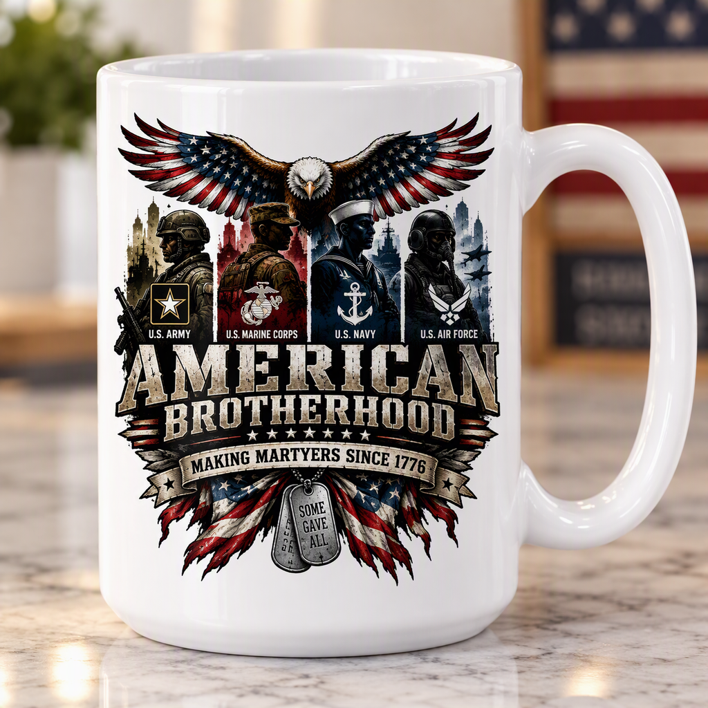 American Brotherhood coffee mug