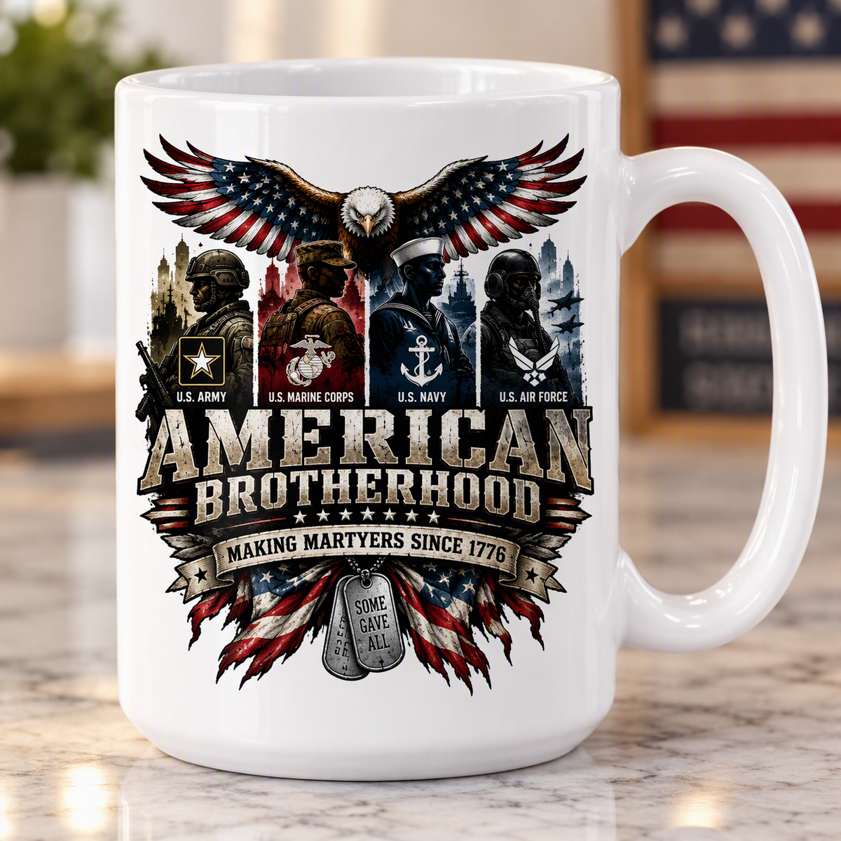 American Brotherhood coffee mug