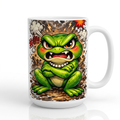 Angry Frog 15 oz Coffee Mug Mockup
