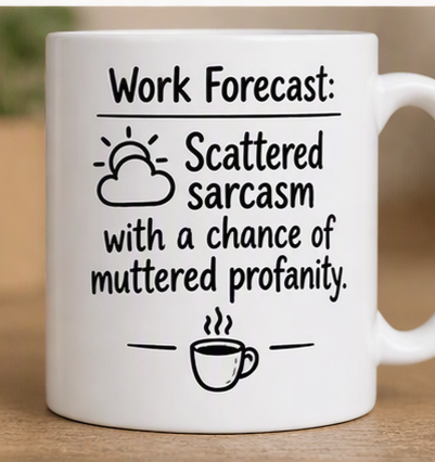 Sarcastic Coffee Cup