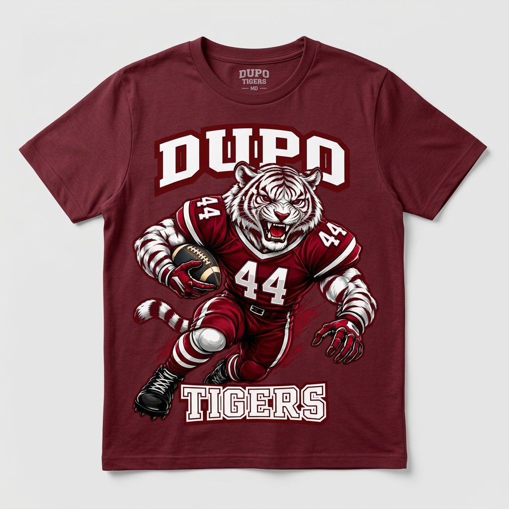 Dupo Tigers Football T-Shirt