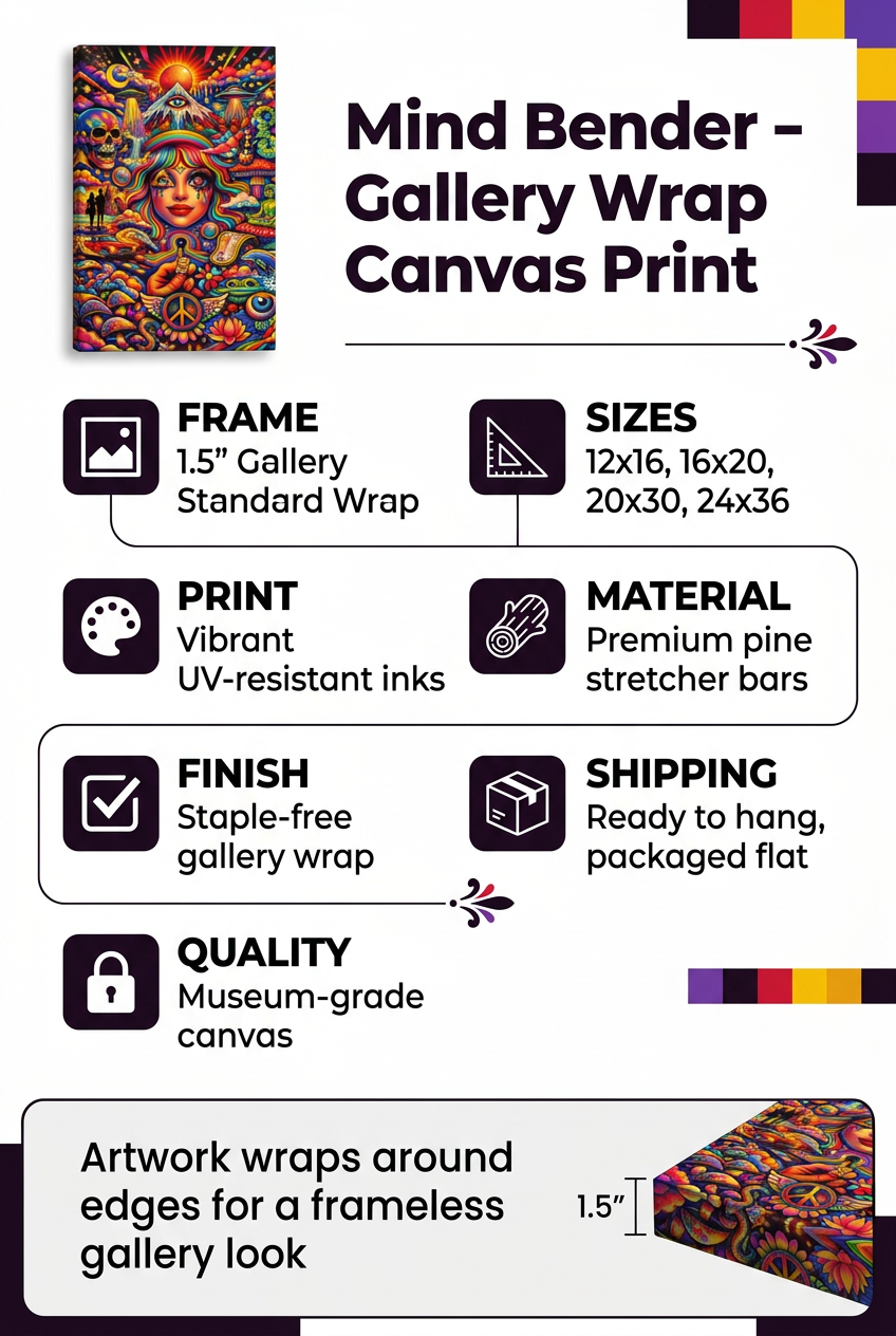 Mind Bender Canvas Info Sheet